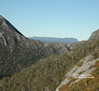 Na ceste hore na Cradle Mountain